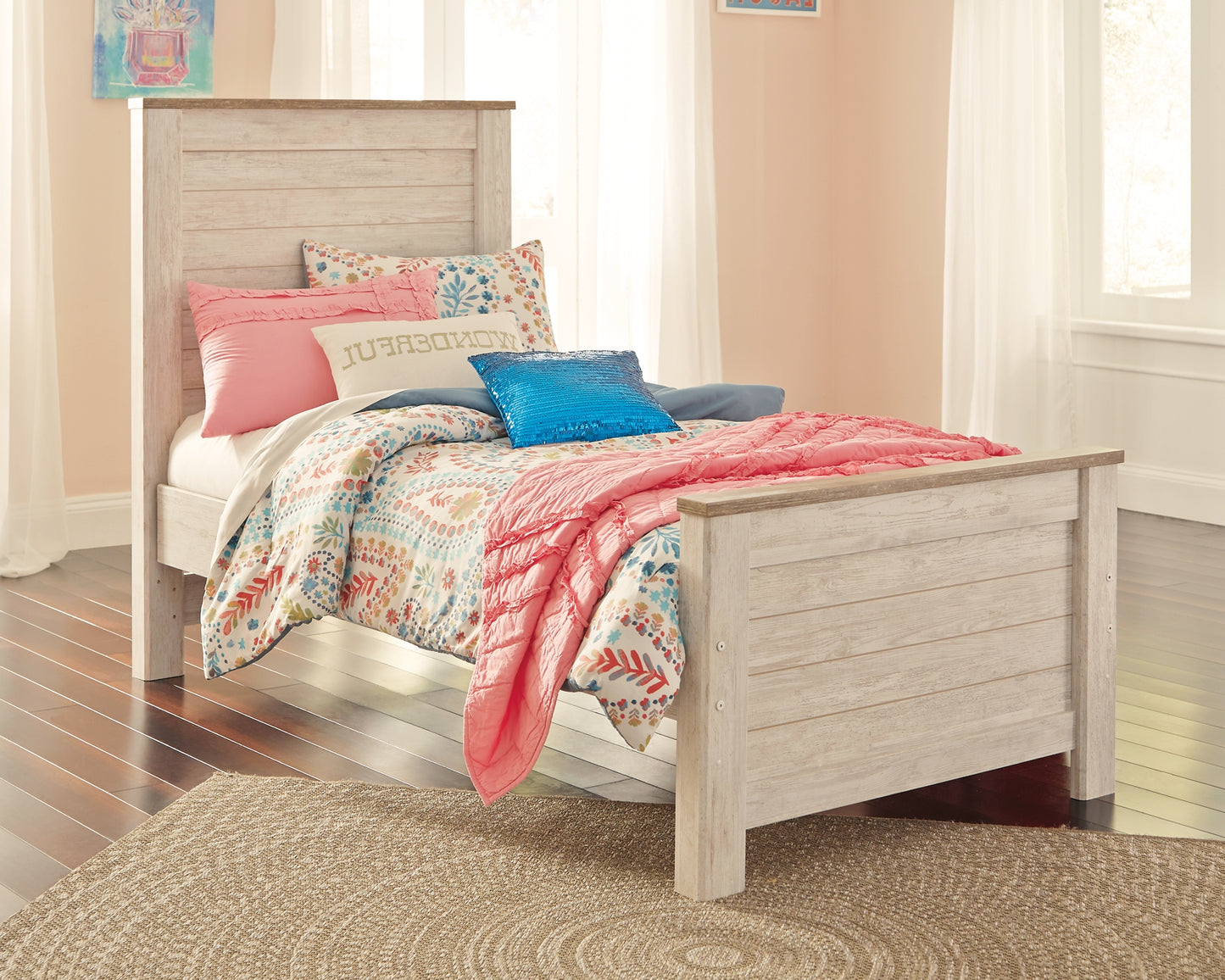 Willowton Panel Bed