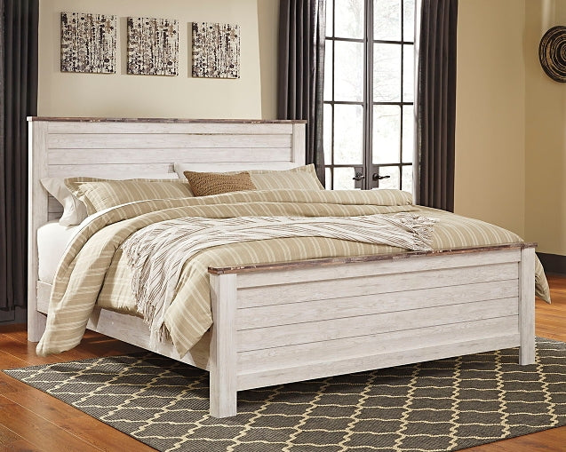 Willowton Panel Bed