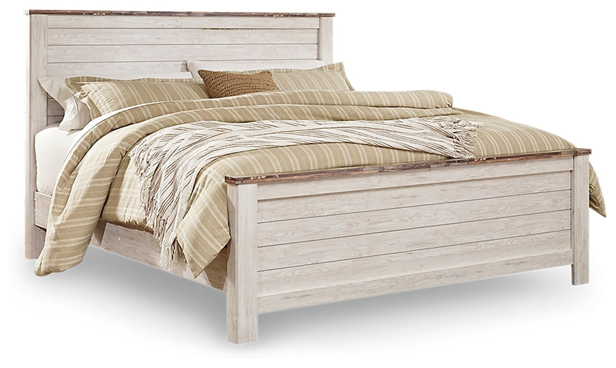 Willowton Panel Bed