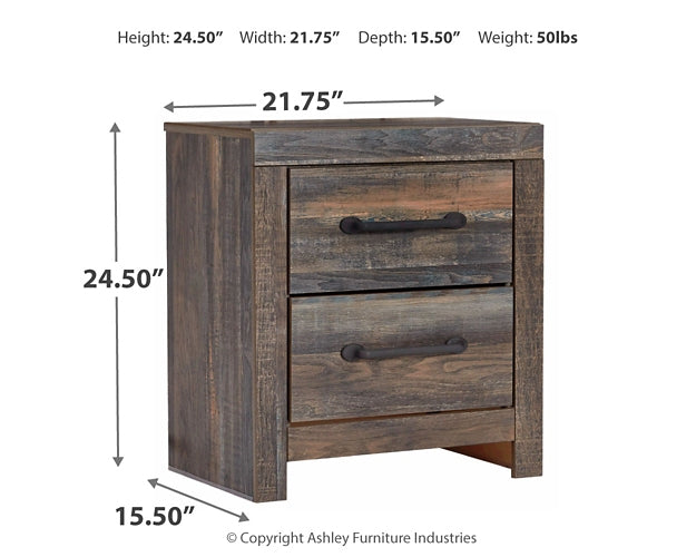 Drystan Bookcase Bed With 2 Storage Drawers With Mirrored Dresser, Chest And Nightstand
