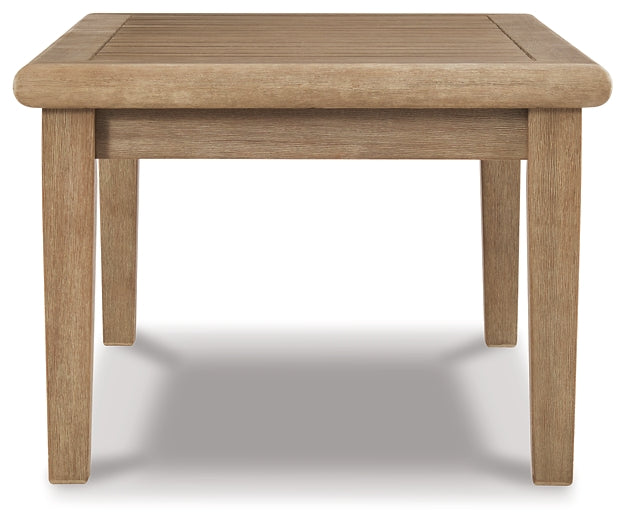Clare View Outdoor Sofa with Coffee Table