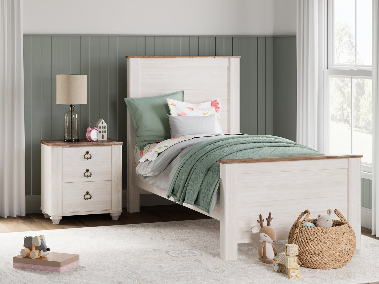Willowton Panel Bed