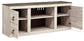 Willowton LG TV Stand w/Fireplace Option