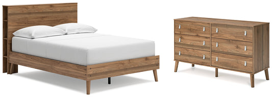 Aprilyn Full Bookcase Bed with Dresser