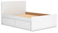 Onita  Panel Platform Bed With 2 Side Storage