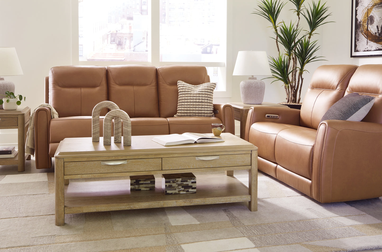 Tryanny Sofa and Loveseat
